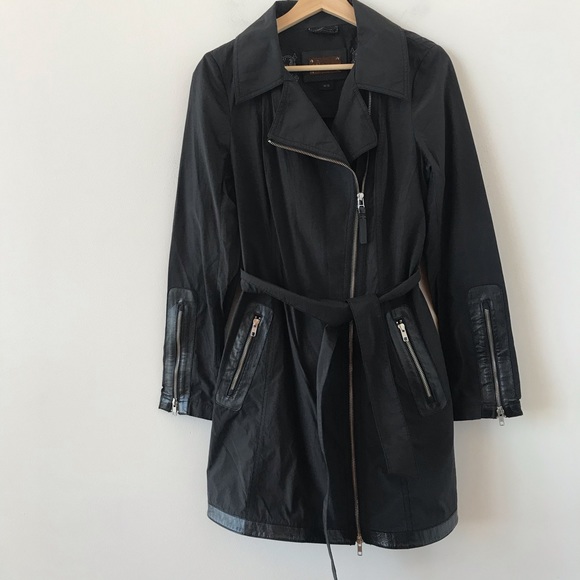 Mackage Jackets & Blazers - Mackage water resistant black trench
